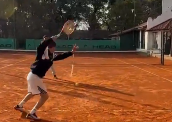 Mastantuono, kakav talent tenisa: to trenira s Chorijom