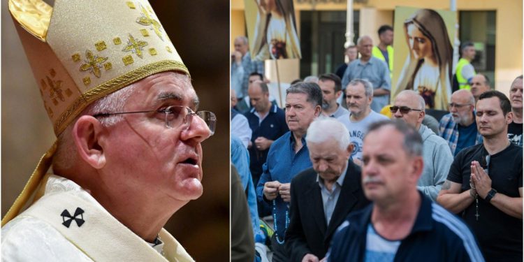 Mate Uzinić u propovijedi napao ‘klečavce’: Time bi se ugrozila ženska prava, a i u Crkvi je često žena ‘oko stola’