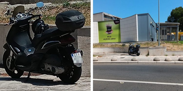 Misterij “ostavljenog” motora u Splitu: “Mjesec dana stoji na istom mjestu, nikoga nije briga”
