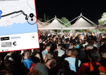 Možda će vam zvučati kao šala! Četvero partijanera platilo Uber vožnju 1 € po glavi: “Jeftiniji smo od karte za autobus”