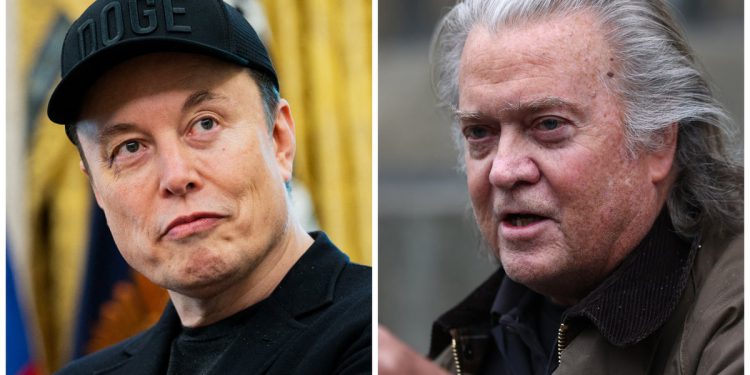 Musk naziva Bannonom ‘debelim, pijanim slobom’ i kaže da bi trebao biti uhićen dok njihova svađa bjesni