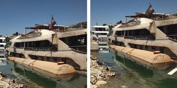 NAKON POLA GODINE Potonuli brod “Pacific” u Krilu Jasenice napokon izvučen na površinu