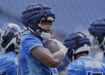 NFL nacrt prvog kruga odabir Treylon Burks prijelomi Kosti ovčarenja u drobljenju Blow to Tennessee Titans