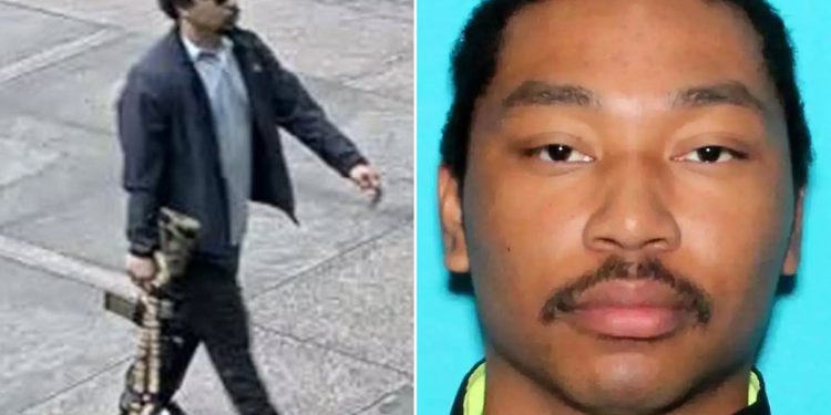 NYC pucanje najnovije: Trump dijeli komentare na ‘lukavi luđak’ koji je napao uredsku zgradu Manhattana i odaje počast poginulom časniku NYPD -a