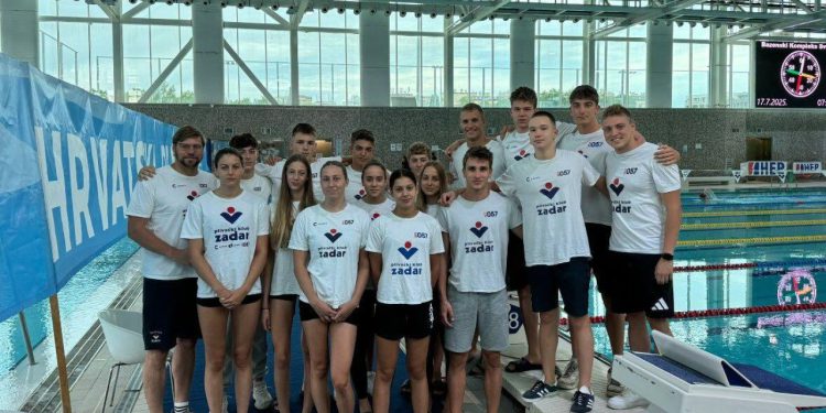 Na ljetnom državnom prvenstvu za Plivački klub Zadar natjecalo se 16 plivačica i plivača, evo kakvi su rezultati