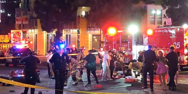 Najmanje 20 ozlijeđenih nakon vozila ‘Plows in Crowd’ u Los Angelesu