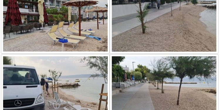 Napuštenim ležaljkama, suncobranima i ručnicima nije mjesto na plažama