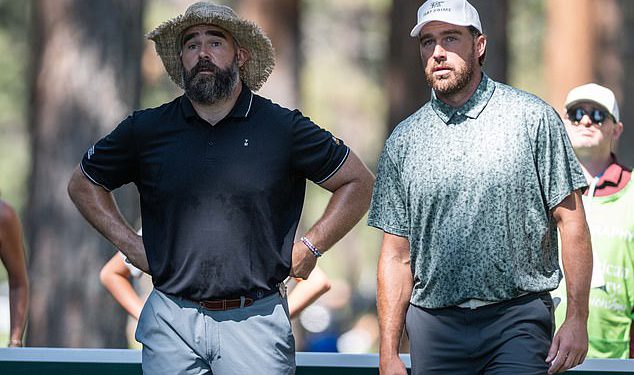 Naravno s Kelces: Travis i Jason sudov piva, Dodge medvjedi i bore se za ptičice … Ali Taylor Swift nema znaka – ipak!