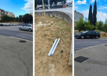 Nepoznati počinitelji uklonili prometne stupiće u Splitu. Grad najavljuje povrat i moguće prijave policiji