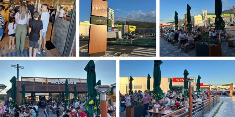 Novi veliki trgovački centar otvoren je u Dugopolju, a gužva je ogromna. Stotine ljudi je stiglo: “Kolaps, totalni kolaps…”