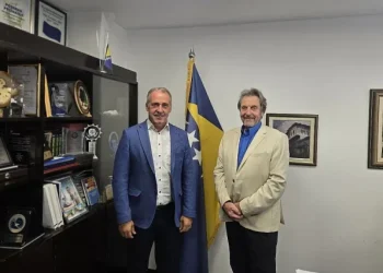 Otac Elona Muska posjetio Gospodarsku komoru FBiH u Sarajevu
