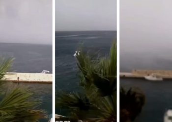 Ovu snimku splitskog nevremena većina je vidjela, ali svima je promaknuo jedan detalj. Prizor je zastrašujuć