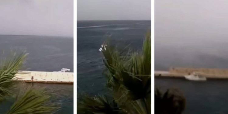 Ovu snimku splitskog nevremena većina je vidjela, ali svima je promaknuo jedan detalj. Prizor je zastrašujuć