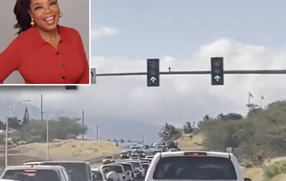 POPUSTILA POD PRITISKOM Poznata voditeljica Oprah Winfrey otvorila je svoju privatnu cestu na Havajima kako bi se građani brže evakuirali!