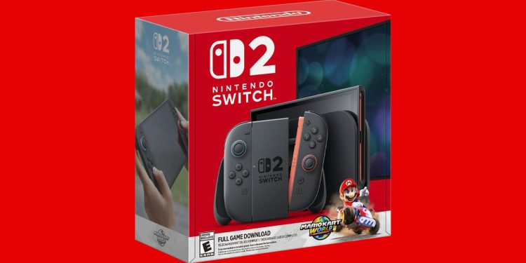 Paket konzole Nintendo Switch 2 Mario Kart World Tour dostupan je na Aliexpressu bez oznake