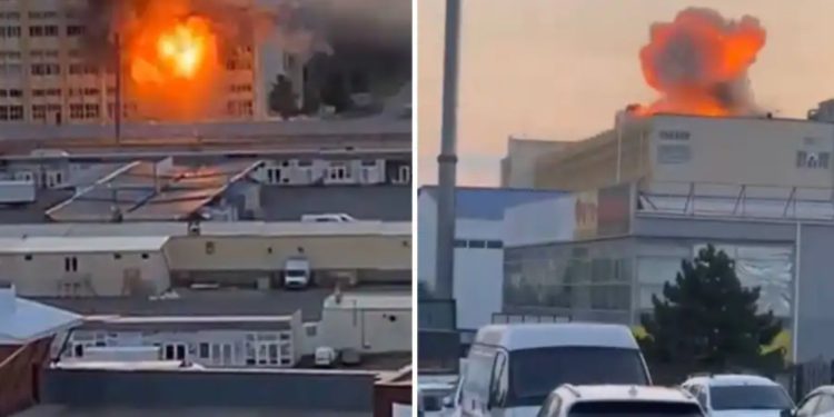 Pogođena vojna tehnološka tvornica u Rusiji, preko 500 km od granice