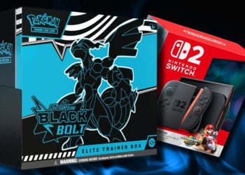 Pokémon TCG Black Bolt ETB, Nintendo Switch 2 i još
