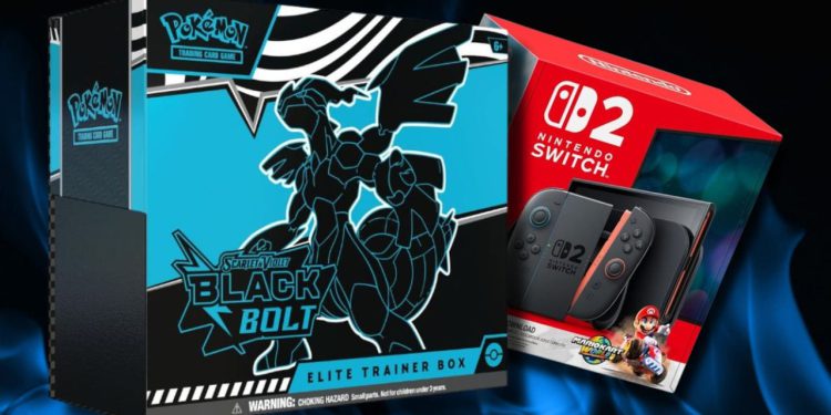 Pokémon TCG Black Bolt ETB, Nintendo Switch 2 i još