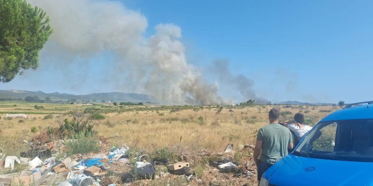 Ponovno planulo kod Pakoštana – DALMACIJA DANAS