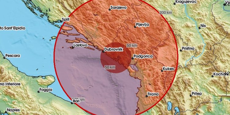 Potres pogodio susjedstvo! Osjetili ga u Dalmatinci. Ovo su najvažnije informacije