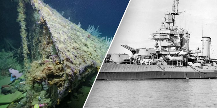 Povijesni USS New Orleans Bow pronašao je 2.200 stopa pod vodom nakon 80 godina