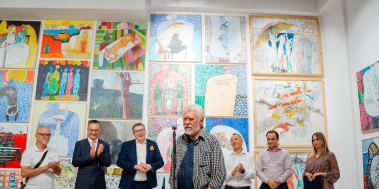 Povodom šest desetljeća umjetničkog djelovanja otvorena dosad najveća retrospektivna izložba Josipa Škerlja