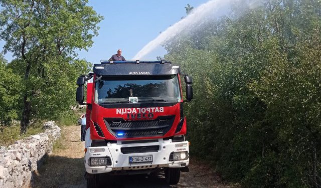 Požar kod Trebinja pod nadzorom, kuće više nisu ugrožene