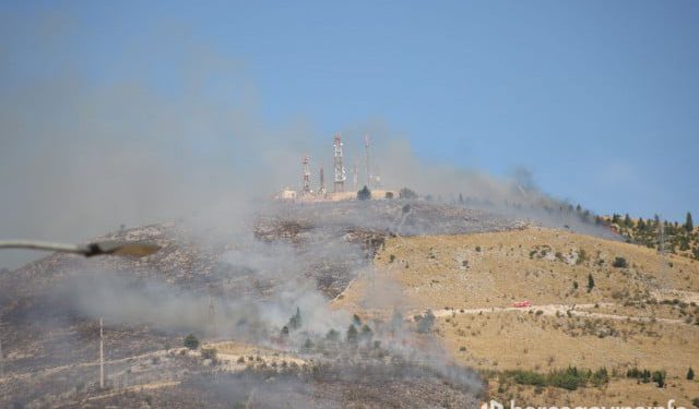 Požar na Fortici u Mostaru pod kontrolom