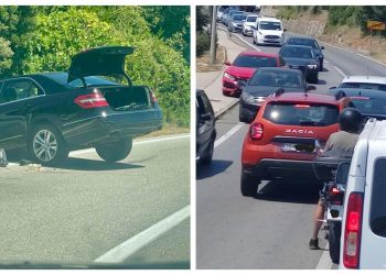 Prometne nezgode iza Velikih žala i na Obodu, promet se odvija usporeno i naizmjenično