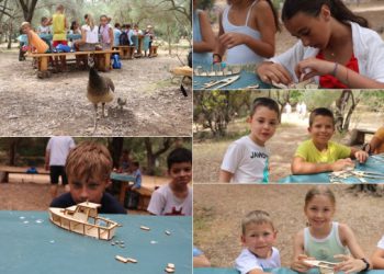 REPORTAŽA S LOKRUMA Djeca izrađivala makete: ‘Volimo brodove i o ovome ćemo sigurno govoriti i prijateljima!’ (FOTO)