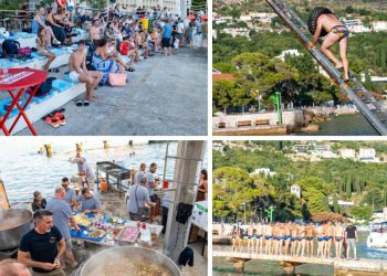 Ribarska večer u Mlinima, pogledajte kako je bilo, što se jelo, pilo i igralo