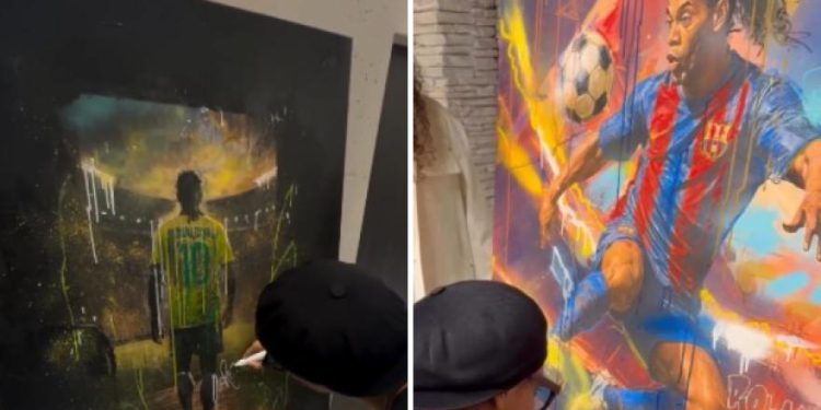 Ronaldinho postaje izložba! Od Brazila do Barcelone, pogledajte radove