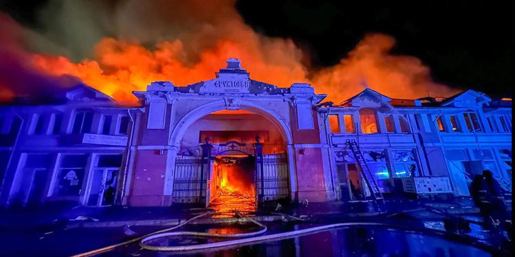 Rusija, Ukrajina je pogodila gradove u Crnom moru nakon neuspjelih mirovnih pregovora