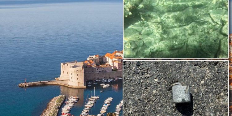 SENZACIJA U DUBROVNIKU Otkriven potopljeni brod u staroj luci