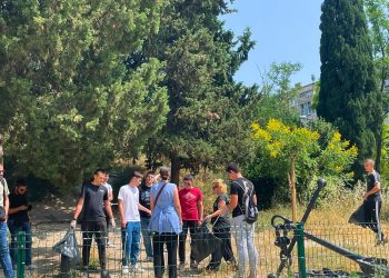 SPLIT Pomorska škola za kraj školske godine organizirala akciju čišćenja