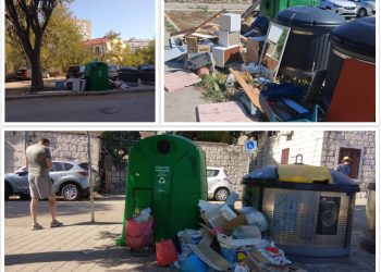 SPLIT Smetlište sa strujom