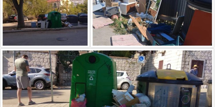 SPLIT Smetlište sa strujom