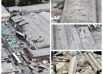 STRAHOVITE SCENE IZ VRANJICA Azbest opasan po život nevrijeme razbacalo doslovno posvuda u gradiću i okolnoj prirodi!