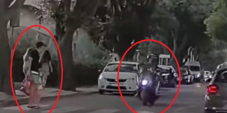 SVE JE SNIMLJENO Dijete i muškarac prelaze preko zebre, splitski vozač proletio je ispred njih. Pogledajte ovo…