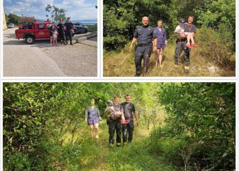 Šestogodišnja djevojčica se kod Labina izgubila u šumi