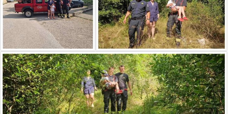 Šestogodišnja djevojčica se kod Labina izgubila u šumi