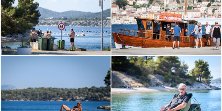 Šibenski – Posjetili smo legendarnu plažu kod Šibenika: ‘Obožavaju je bake, djeca i partijaneri, a najveća atrakcija su