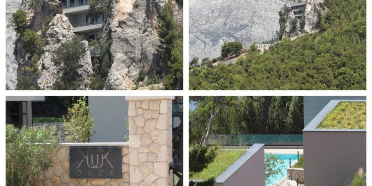 Slobodna Dalmacija – Čudo gradnje: vila u kamenoj litici iznad Makarske rivijere privlači pažnju izgledom, ali i podatkom tko stoji iza nje