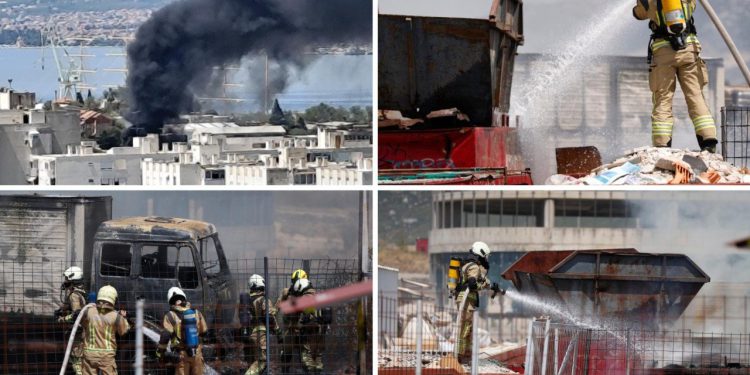 Slobodna Dalmacija – FOTO Pod kontrolom veliki požar na sjeveru Splita! Jake vatrogasne snage na terenu; doznajemo što je izgorjelo