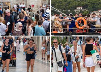 Slobodna Dalmacija – FOTO Turistima ne smeta kišica i oblaci! Prava ‘žiža vlada’ u centru Splita; jedan prizor nas je rastužio…