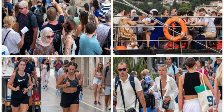 Slobodna Dalmacija – FOTO Turistima ne smeta kišica i oblaci! Prava ‘žiža vlada’ u centru Splita; jedan prizor nas je rastužio…