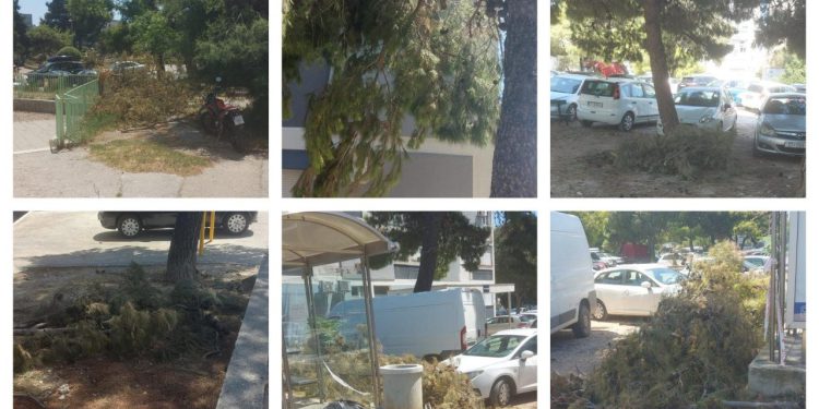 Slobodna Dalmacija – Grad Split još nije očišćen, građani nam se javljaju i mole službe da regiraju