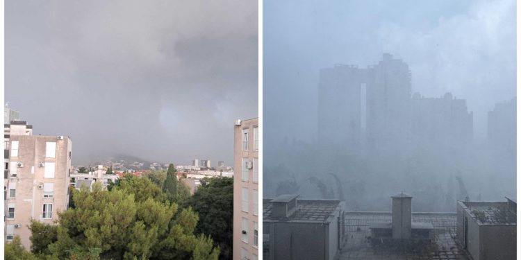 Slobodna Dalmacija – Meteorolozi o ‘smaku svita’ u Splitu: Kad ovakav oblak dođe, gotovo je! Petnaest minuta bilo je dovoljno za kaos