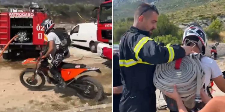 Slobodna Dalmacija – Mladić gestom oduševio vatrogasce koji se upravo bore s vatrenom stihijom u Kaštelima. Ovo će im dobro doći