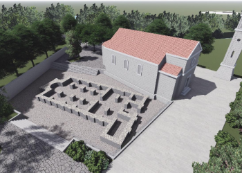 Slobodna Dalmacija – Na Gospinu otoku iskopat će se i prezentirati mauzolej naših kraljeva s crkvama kraljice Jelene i dvorom Trpimirovića